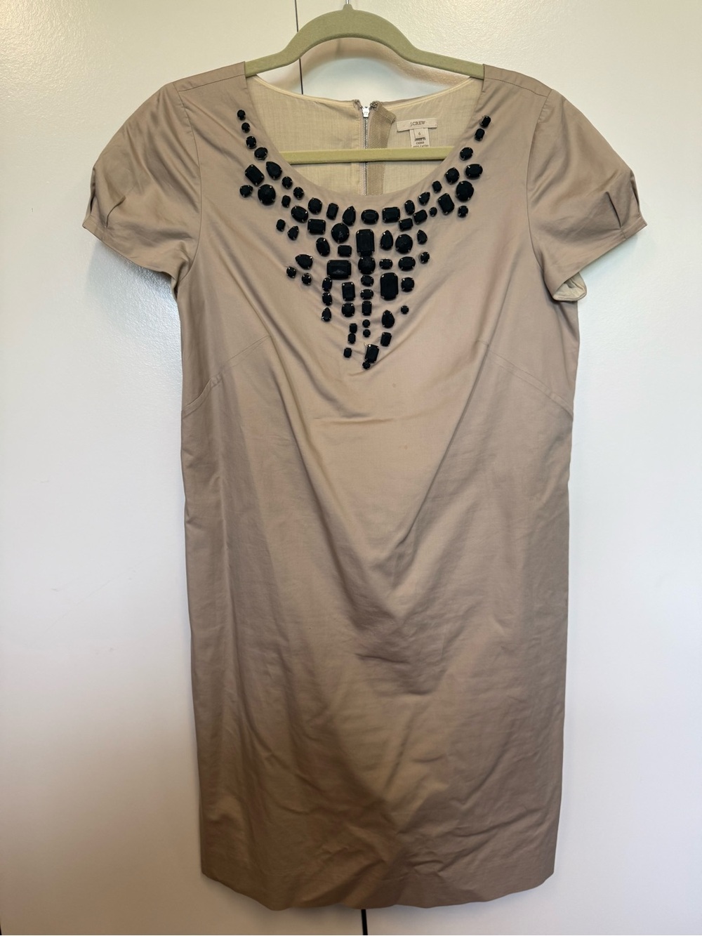J crew embellished dress. Special occasion. Church. Classic